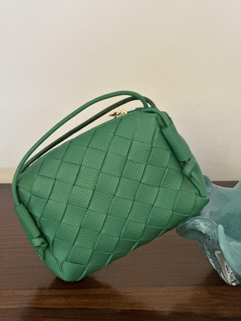 Bolsa Pequena trançada no Couro Floater