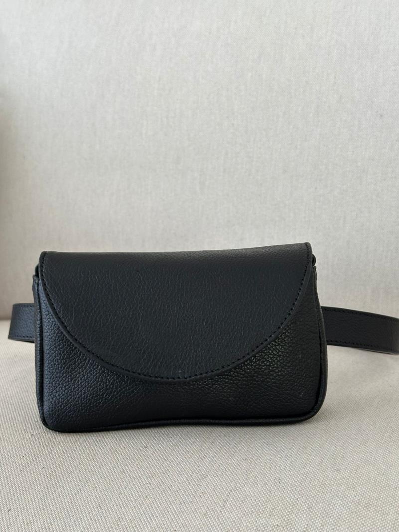Bolsa pochete couro legítimo 