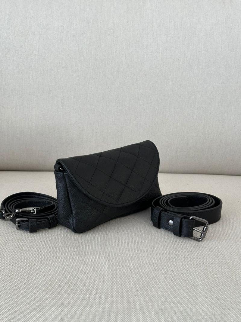 Bolsa pochete couro legítimo 