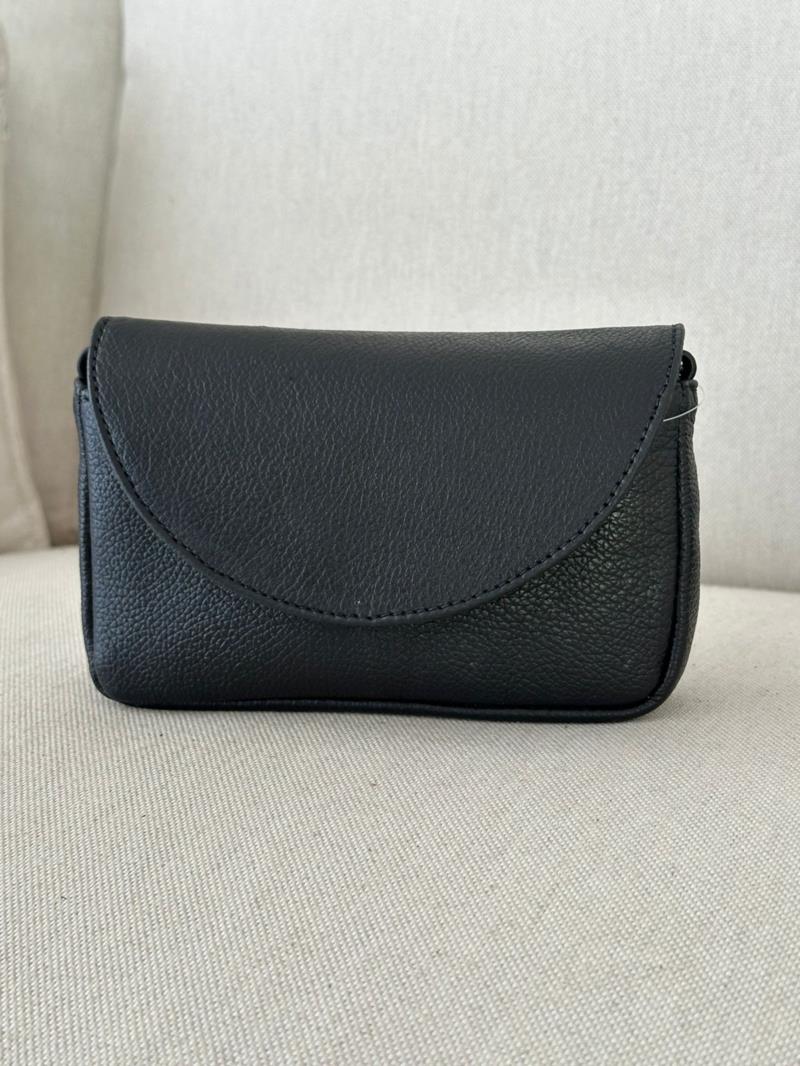 Bolsa pochete couro legítimo 