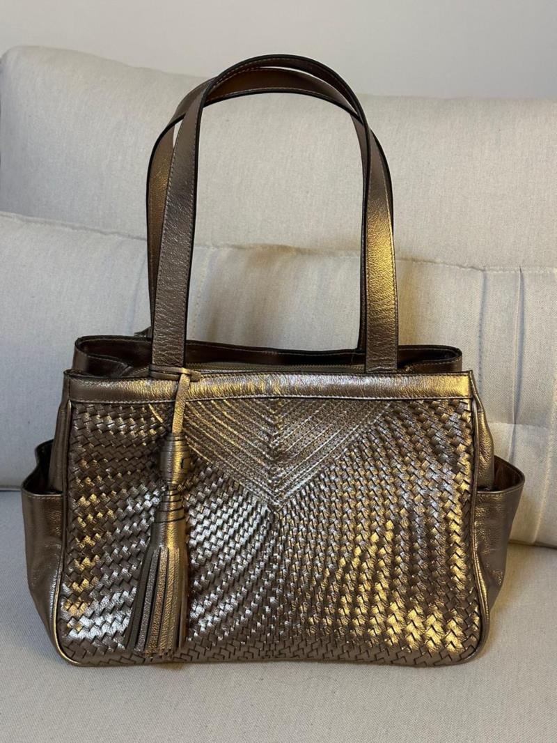 Bolsa tresse couro legítimo 