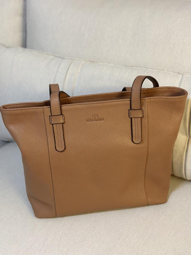 Bolsa couro legítimo 