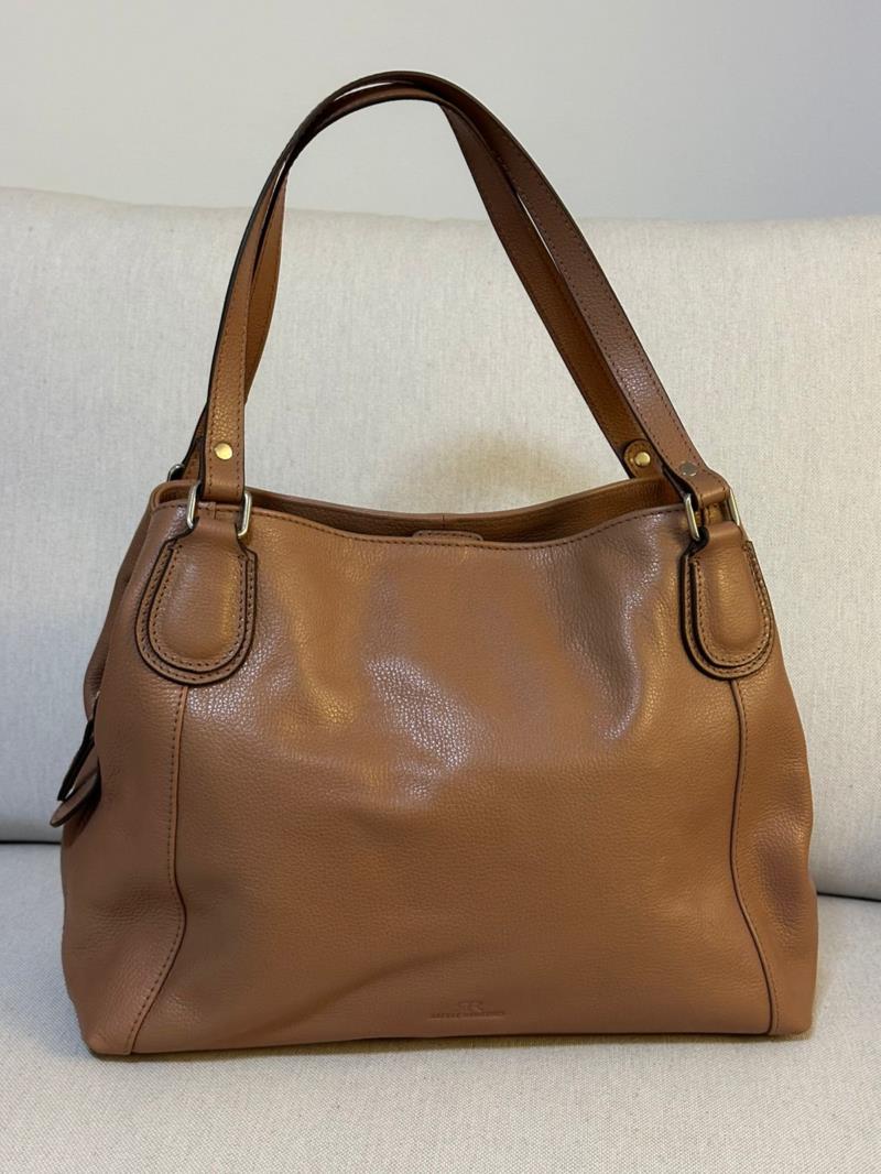 Bolsa couro legítimo 