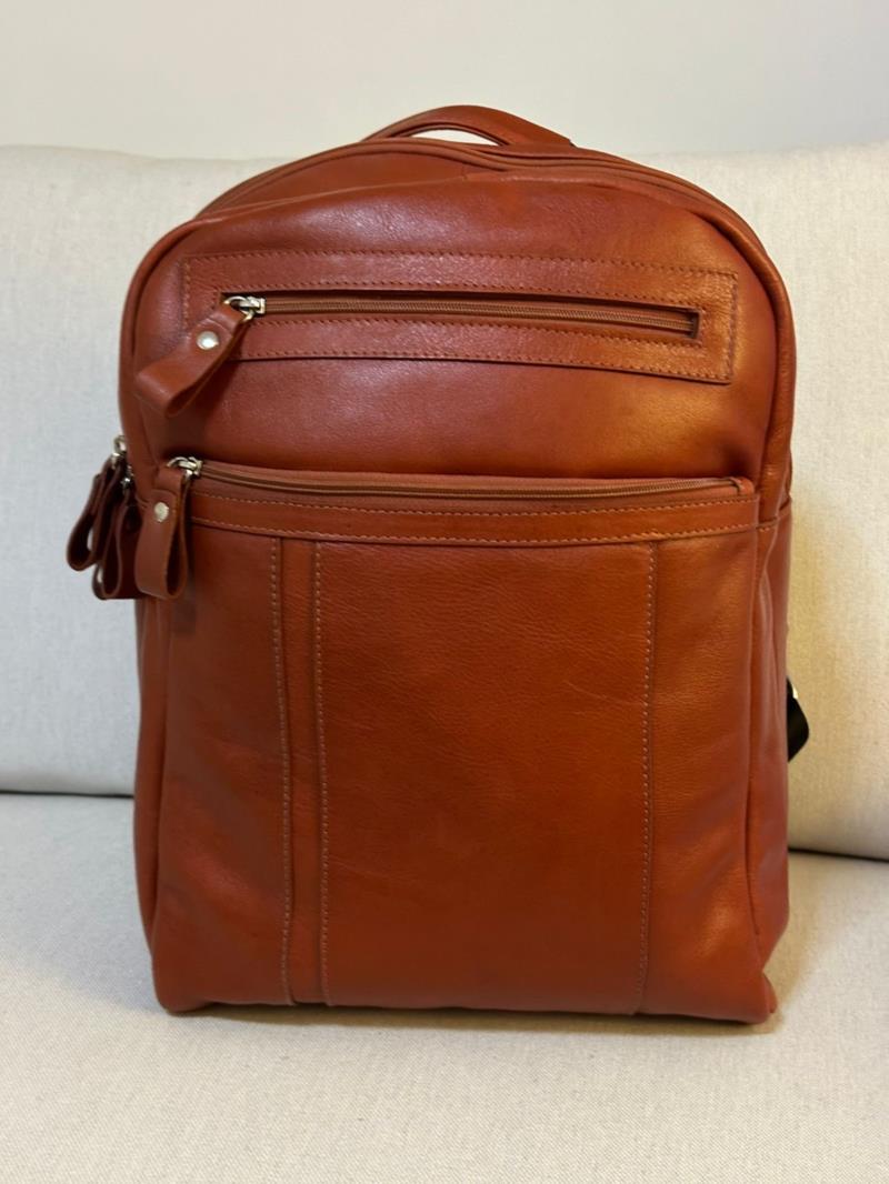 Mochila de couro 