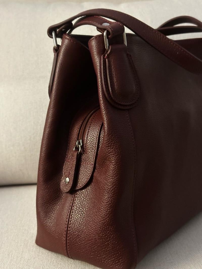 Bolsa de couro legítimo 