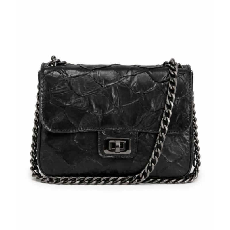 Bolsa couro pirarucu