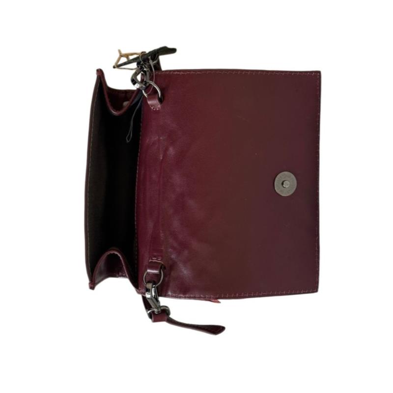 Bolsa couro pirarucu 